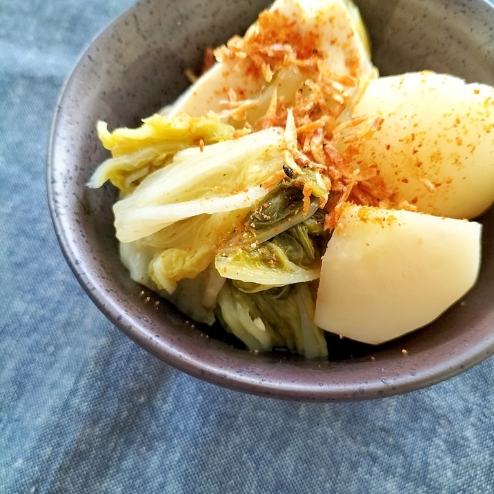 かぶと豆腐の白菜煮♩